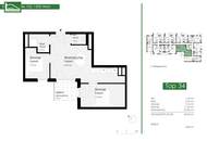 Innenhof-Wohnung mit top Grundriss und Balkon nahe U6 und S-Bahn Handelskai! Ab November 2025