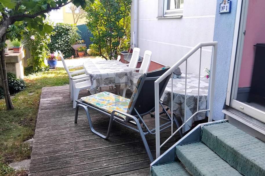 GARTENGENUSS MIT ZWEI TERRASSEN - LOGGIA - TIEFGARAGENPLATZ, Wohnung-kauf, 325.000,€, 7000 Eisenstadt(Stadt)