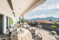 Luxus Doppelhaushälfte in Panoramalage über Mondsee