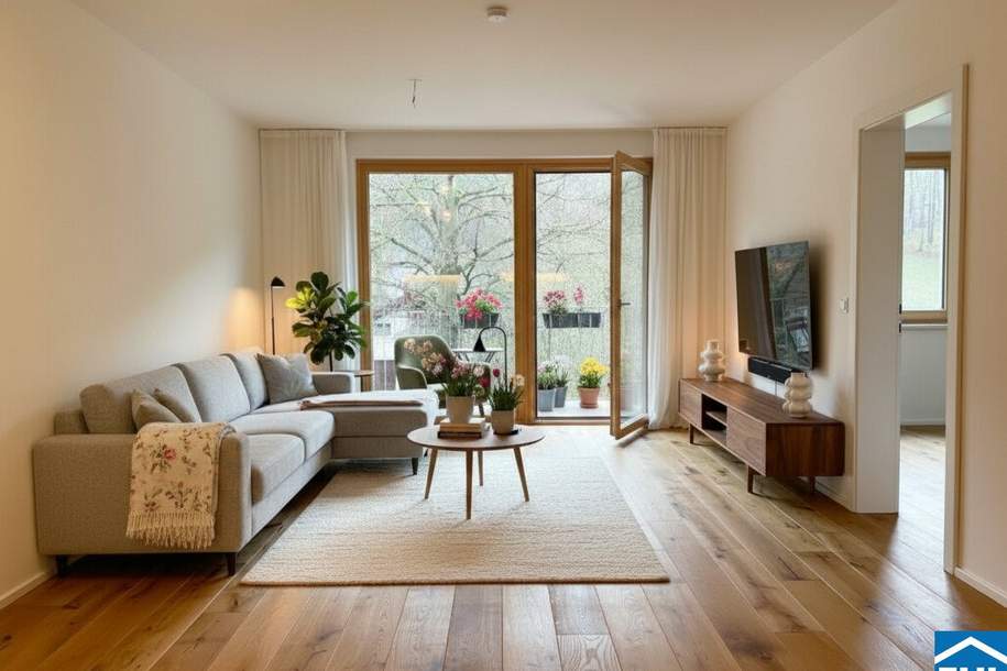 Idyllisches Wohnen im Wienerwald: Moderne Eigentumswohnungen in Kaltenleutgeben, Wohnung-kauf, 349.000,€, 2391 Mödling