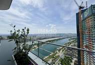 Sonnenuntergang im modernsten Turm Wiens: Erstbezug mit Goodies