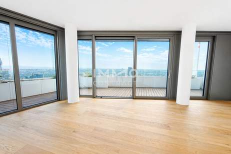DANUBEFLATS. 40. Etage inkl. 30m2 Balkon - The One And Only, Wohnung-kauf, 799.000,€, 1220 Wien 22., Donaustadt