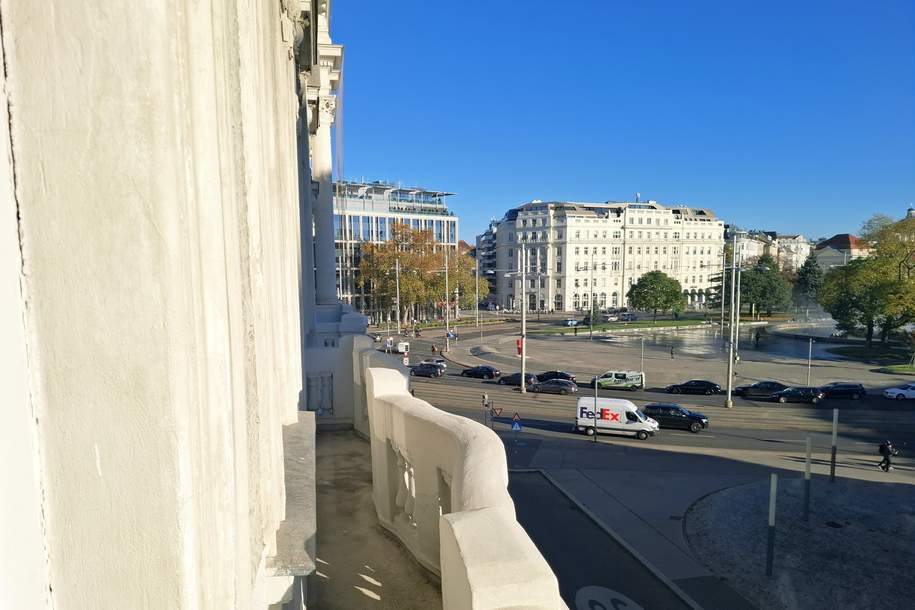 8-Zimmer-Altbaubüro beim Schwarzenbergplatz - VIDEO verfügbar !, Gewerbeobjekt-miete, 9.923,00,€, 1040 Wien 4., Wieden