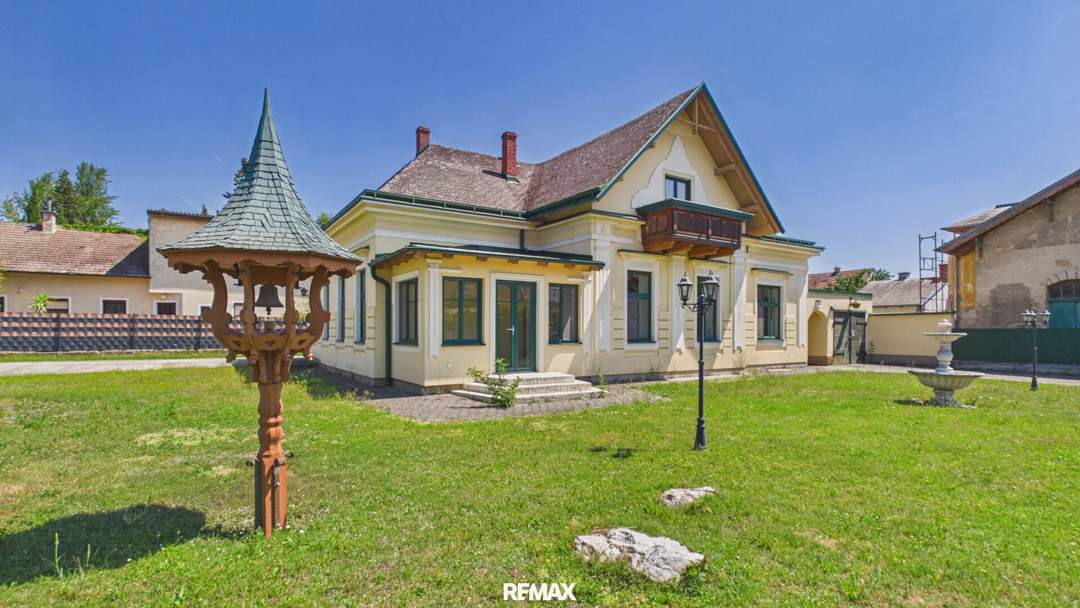 Charmante Jugendstilvilla mit Wintergarten, Werkstatt, Ausbaupotential & großem Garten