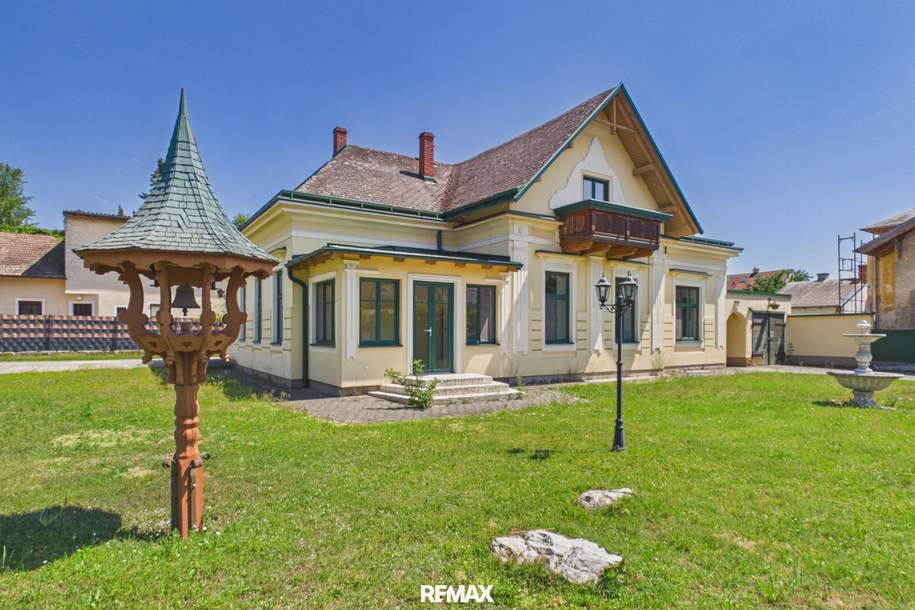 Charmante Jugendstilvilla mit Wintergarten, Werkstatt, Ausbaupotential & großem Garten, Haus-kauf, 995.000,€, 2230 Gänserndorf