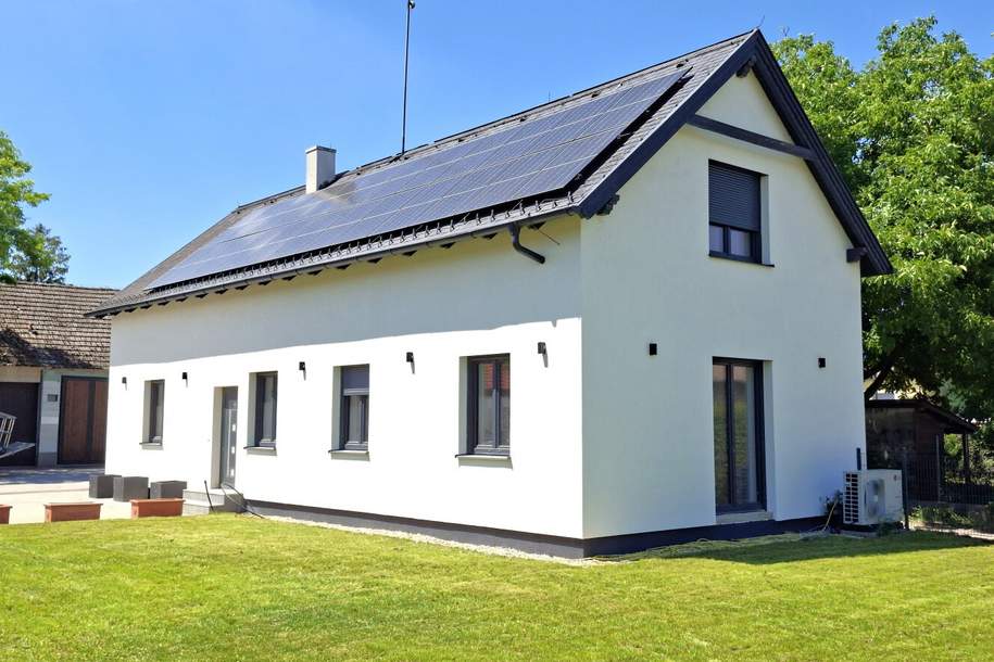 Provisionsfrei | Einfamilienhaus mit 4 Zimmer, großer Garten & moderne Technik - sofort einziehen, Haus-kauf, 425.000,€, 2185 Mistelbach