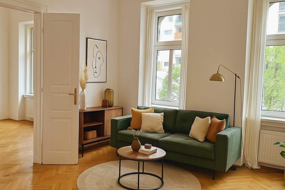 Schöne 2-Zimmer-Altbau-Wohnung mit Balkonmöglichkeit, Wohnung-kauf, 329.000,€, 1150 Wien 15., Rudolfsheim-Fünfhaus