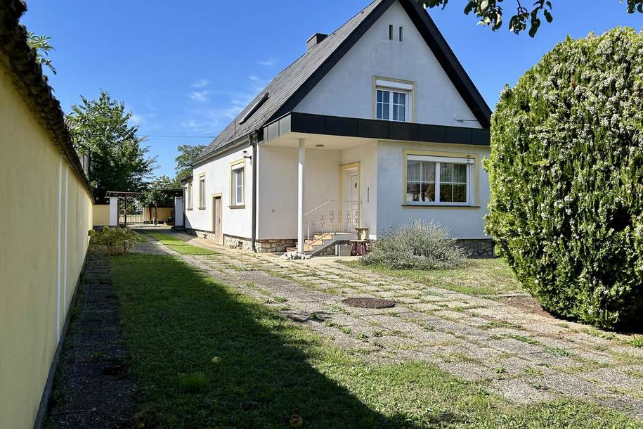 Großzügiges Einfamilienhaus mit großem Grundstück, Nebengebäuden &amp; viel Potenzial in Trausdorf, Haus-kauf, 420.000,€, 7061 Eisenstadt-Umgebung