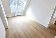 Fresh, fancy, fertig zum Einziehen! Zwei Ebenen. Drei Zimmer. 100 % Wow! Frisch sanierte Neubauwohnung im Dachgeschoss + Klimageräte + Westterrasse + Gute Infrastruktur!