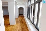 Moderne Erdgeschosswohnung mit eleganter Fensterfront