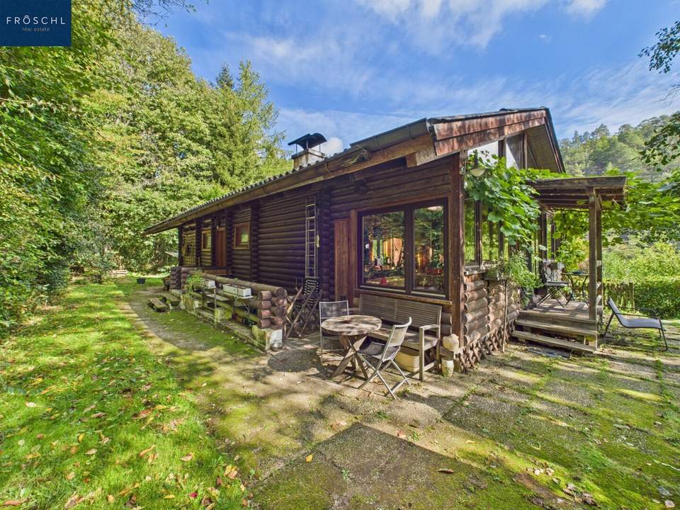 Naturnahes Anwesen im Thayatal: Pferdestall und Flusszugang in Sauggern