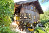 Alleinlage - Naturnahe Ruheoase, liebevolles Waldhaus aus Holz