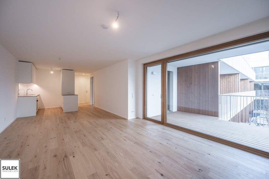 Perfekte Stadtwohnung für die Familie: 3 Zimmer mit Loggia (hofseitiger Erstbezug im Projekt Apollogasse18)