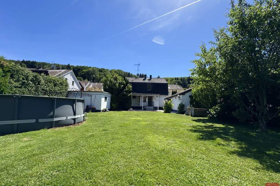 Einfamilienhaus mit traumhaften Garten, Pool & Sauna, Haus-kauf, 680.000,€, 3400 Tulln
