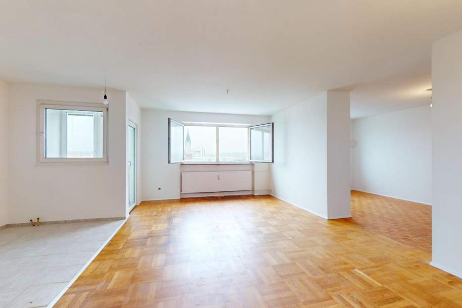 143,65 m² exklusive Maisonette mit Haus-Feeling und Panoramablick an der Spitze!, Wohnung-kauf, 228.000,€, 4600 Wels(Stadt)