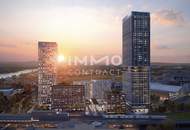 Exklusive Penthouse Wohnung auf 2 Etagen mit atemberaubenden Ausblick auf die Donau und die Innenstadt!