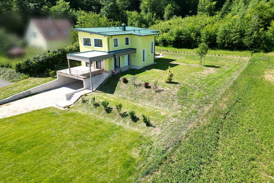 Hochwertiges Niedrigenergiehaus mit Panorama-Terrasse und Erdwärme - Wohnen mit Freiraum im Südburgenland, Haus-kauf, 849.000,€, 8382 Jennersdorf
