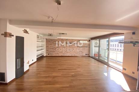 Exklusive 4-Zi-Terrassenwohnung 120m², Balkon, Kamin, Einbauküche, 1040 Wien mieten!, Wohnung-miete, 2.400,00,€, 1040 Wien 4., Wieden