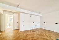 Am Kutschkermarkt | Exklusive 4-Zimmer-Altbauwohnung mit rund 14 m² großer Terrasse und Grünfläche