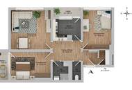 Hoch hinaus in Pradl – 3-Zimmer-Wohnung mit Südloggia & Bergblick