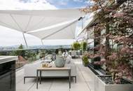 EXKLUSIVE MAISONETTE MIT BEEINDRUCKENDEM AUSBLICK UND POOL AUF DER DACHTERRASSE.