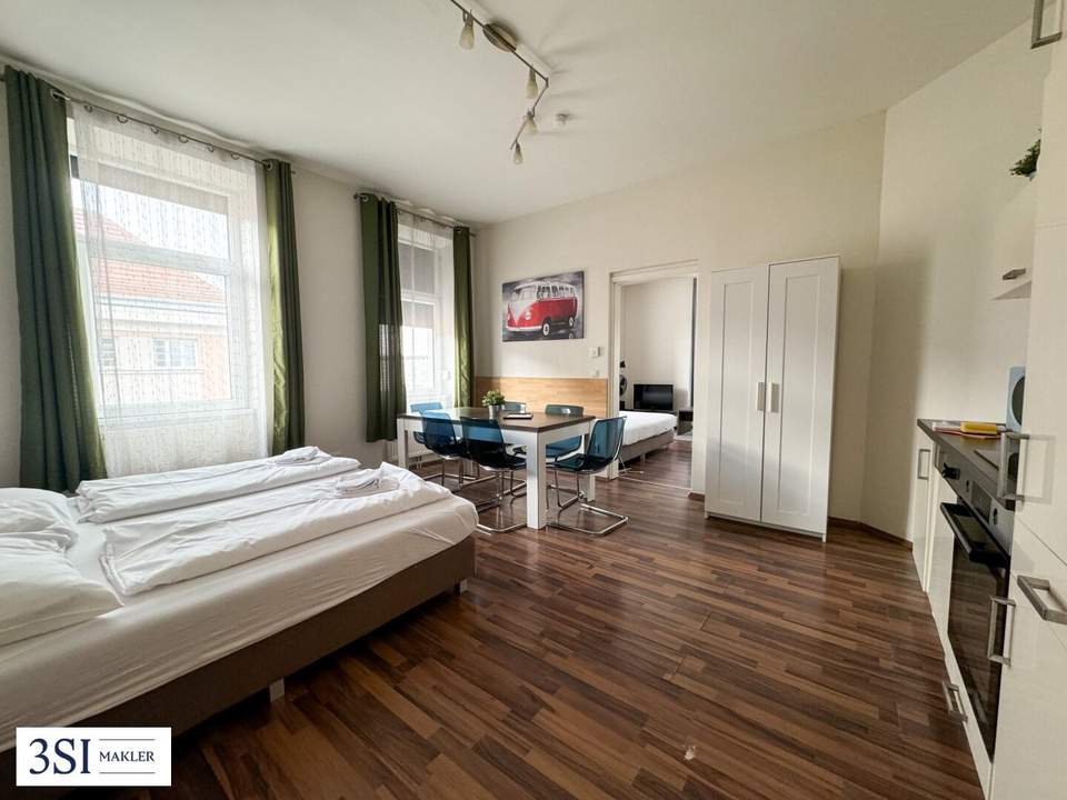 Ready zum Einziehen! Vollmöblierte 2-ZImmer Wohnung für Singles und Pärchen