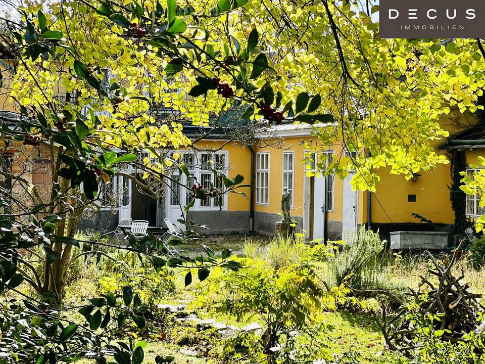 EINMALIGE HISTORISCHE STADTVILLA | MIT PARKÄHNLICHEM GARTEN IM HERZEN DÖBLINGS | HAUSGARTEN VOM ARCHITEKTEN ESCH |