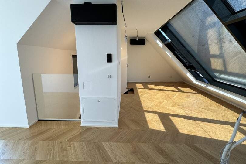 +++Erstbezug lichtdurchflutete 4-Zimmer Dachgeschosswohnung mit Wienblick und Bergblick + Terrasse- NESTROYPLATZ, Wohnung-kauf, 1.390.000,€, 1020 Wien 2., Leopoldstadt