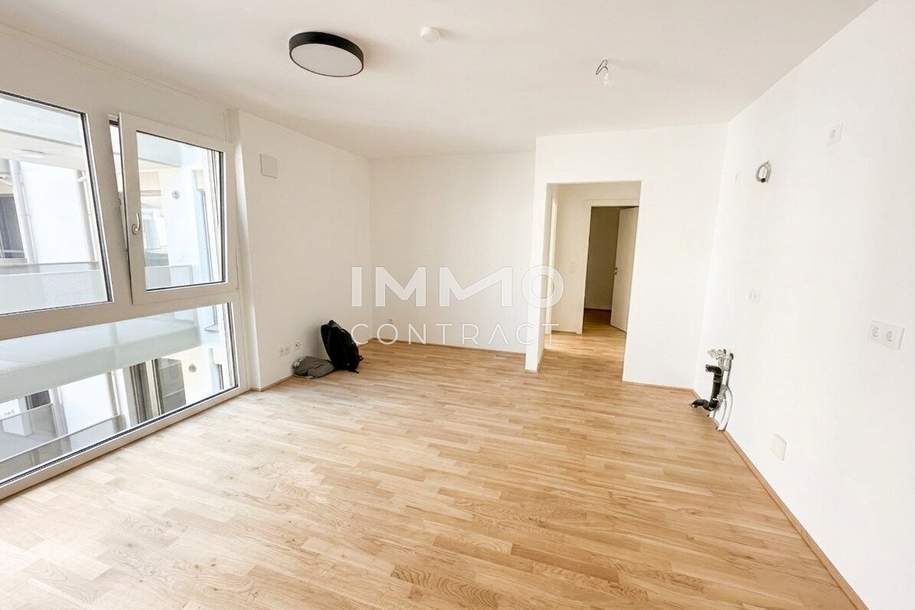 Helle 2-Zimmerwohnung mit 9,6 m² Balkon – nur 8 Gehminuten zum Donauzentrum, Wohnung-miete, 1.050,00,€, 1210 Wien 21., Floridsdorf