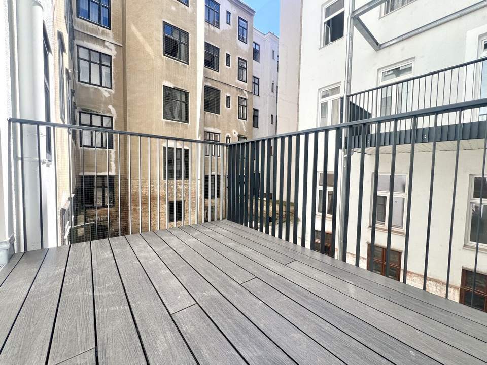 Altbauwohnung mit Balkon nahe dem beliebten Wiener Prater