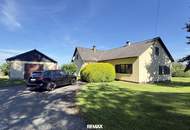 Gemütliches Einfamilienhaus mit 5 Zimmer, Garage und Holzhütte in sonniger erhöhter Ruhelage mit Weitblick