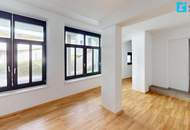 Moderne Erdgeschosswohnung mit eleganter Fensterfront