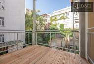 Elegante 2-Zimmer-Wohnung mit Balkon in gefragter Lage des 2. Bezirks
