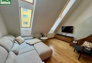 Rarität im Barock-Häuschen!! Charmante Altbau-Dachgeschoss-Maisonette-Wohnung Nähe Augarten! Neben der U2! Wohngenuss auf 3 Ebenen mit Terrasse!