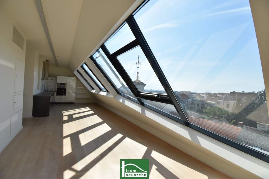 Über den Wolken - Herrschaftliches DG-Penthouse auf 2 Ebenen mit großer Dachterrasse und Weitblick im begehrten 18.Bezirk inkl. 2 Stellplätze. - WOHNTRAUM, Wohnung-kauf, 1.750.000,€, 1180 Wien 18., Währing