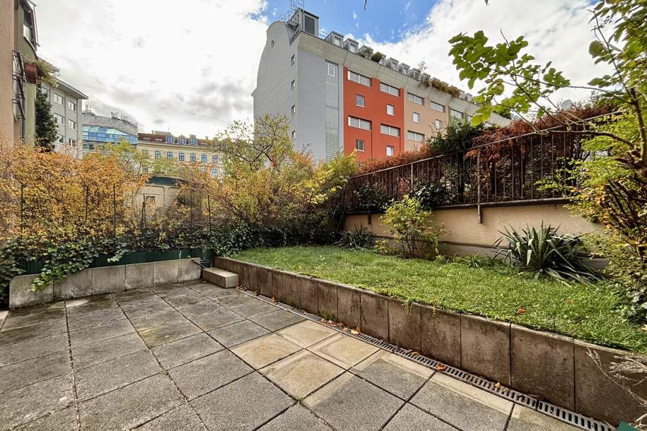 Grünruhelage: Schöne 3-Zimmer-Maisonette mit großer Terrasse und Garten, Wohnung-miete, 1.888,01,€, 1030 Wien 3., Landstraße