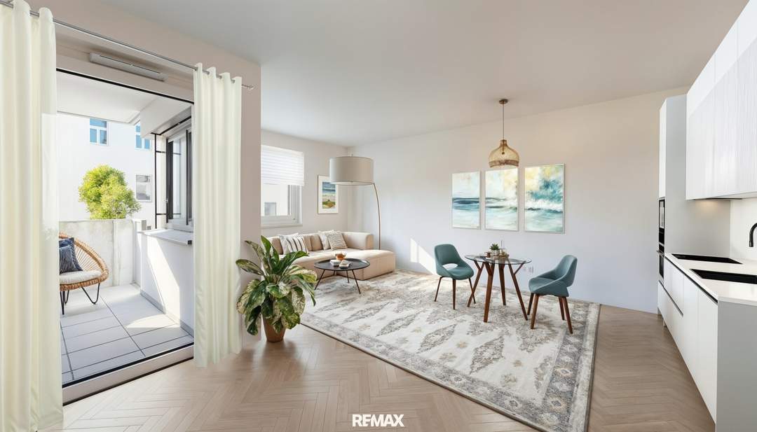 2-Zimmer-Neubauwohnung – Erstbezug mit Balkon &amp; U4-Anbindung