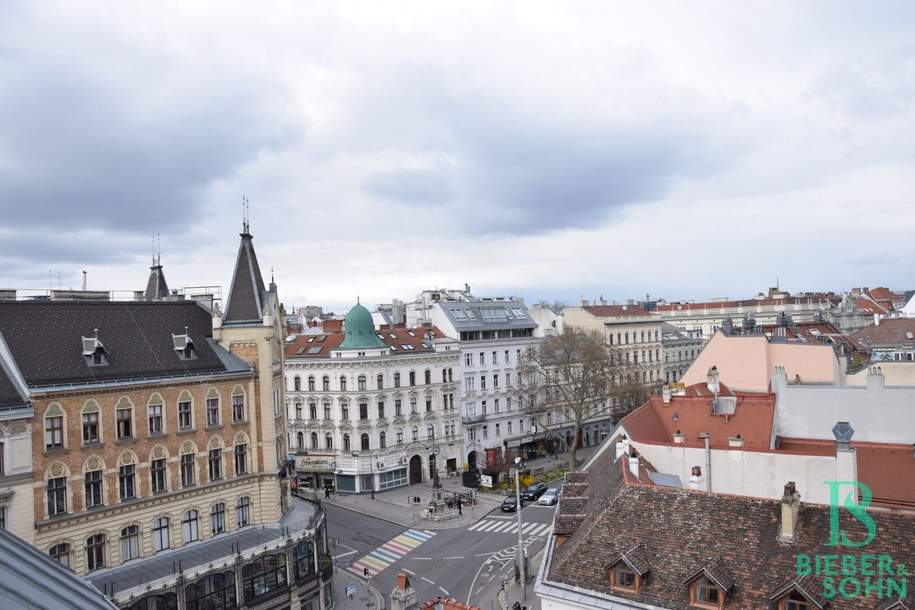 Schlossquadrat - Chice, trendige Dachterrassenwohnung - Fantastischer Ausblick, Wohnung-miete, 1.823,75,€, 1050 Wien 5., Margareten