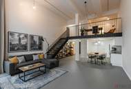 ERSTBEZUG nach Sanierung | Komplett hofseitiges Loft mit Balkon | Raumhöhe bis zu ca. 4,95 m | Büro/Praxis Nutzung und Kurzzeitvermietung möglich