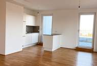 Wohnen, wo Wien durchatmet – außergewöhnliche 3-Zimmer-Terrassenwohnung am Laaerwald mit 52,3 m2 Dachterasse mit Weitblick über Wien