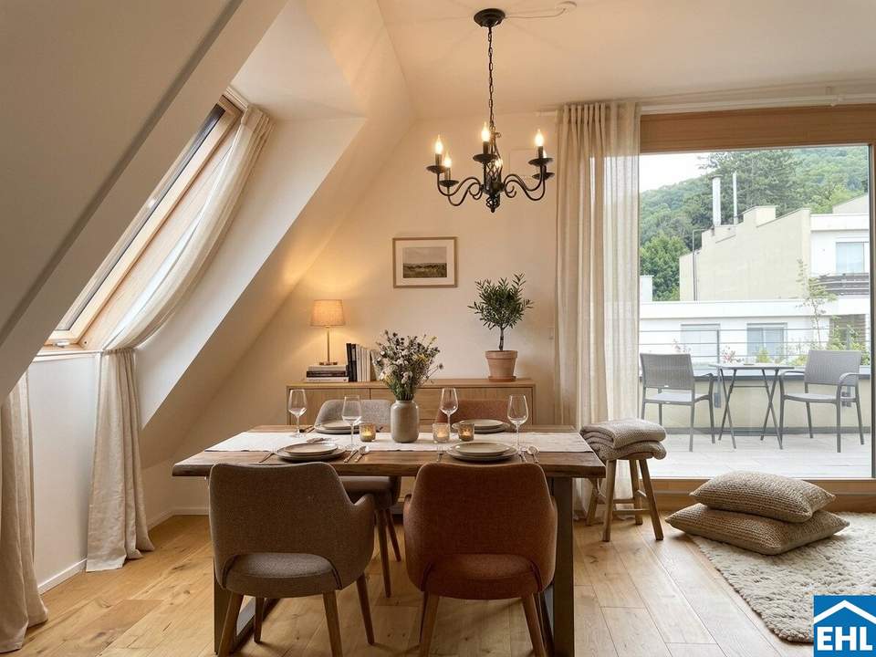Ruhelage im Grünen - 2-Zimmer mit Terrasse
