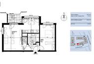 Geräumige 2-Zimmer Wohnung inkl. Einbauküche und Freifläche!