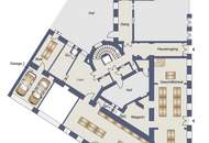 Repräsentative Lokalflächen mit Garagenbox für 2 PKW