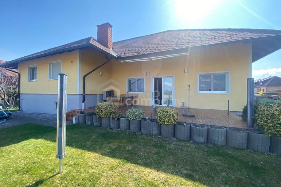 Großes Einfamilienhaus in ruhiger Naturlage mit einzigartigem Ausblick und Ausbaupotenzial!, Haus-kauf, 425.000,€, 2751 Wiener Neustadt(Land)