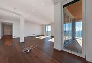 Central Park Feeling! Unverbaubarer Weitblick über Prater und Donau vom 25. Stock, Eckwohnung mit Traumterrassen und Wintergarten