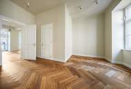 BALKON über 4 Fenster mit über 14 qm! Generalsanierter Altbau beim Belvedere mit 2 Bädern!