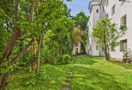 Stilvolle 2-Zimmer-Wohnung in Ruhelage // 64 m² mit viel Licht & Gemeinschaftsgarten // Exklusives Wohnen im Döblinger Cottageviertel