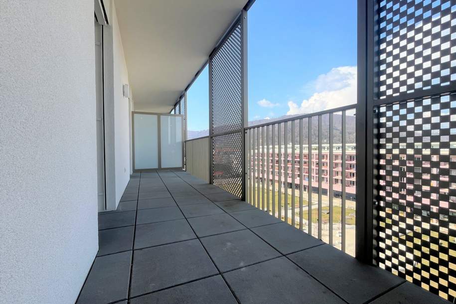 Hochwertige 3-Zimmer-Wohnung mit großem Balkon, Wohnung-miete, 1.046,16,€, 8020 Graz(Stadt)