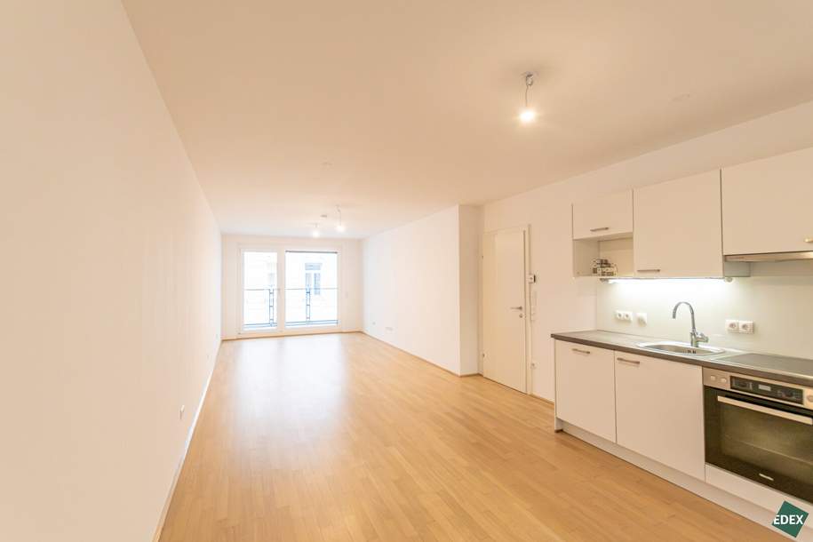 3-Zimmer-Neubauwohnung mit Loggia nahe U3 Neubaugasse, Wohnung-miete, 2.395,00,€, 1060 Wien 6., Mariahilf