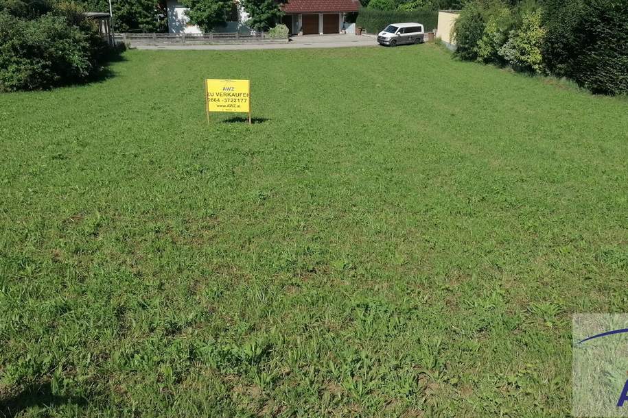Weisskirchen: VB 295/ m2, sonniges Baugrundstück ca. 1080 m 2 in begehrter Lage!, Grund und Boden-kauf, 295,€, 4616 Wels-Land